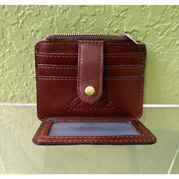 Patrisha Nash Cassis Kent Countryside Small Printed Leather ID Wallet - Picture 3 of 6